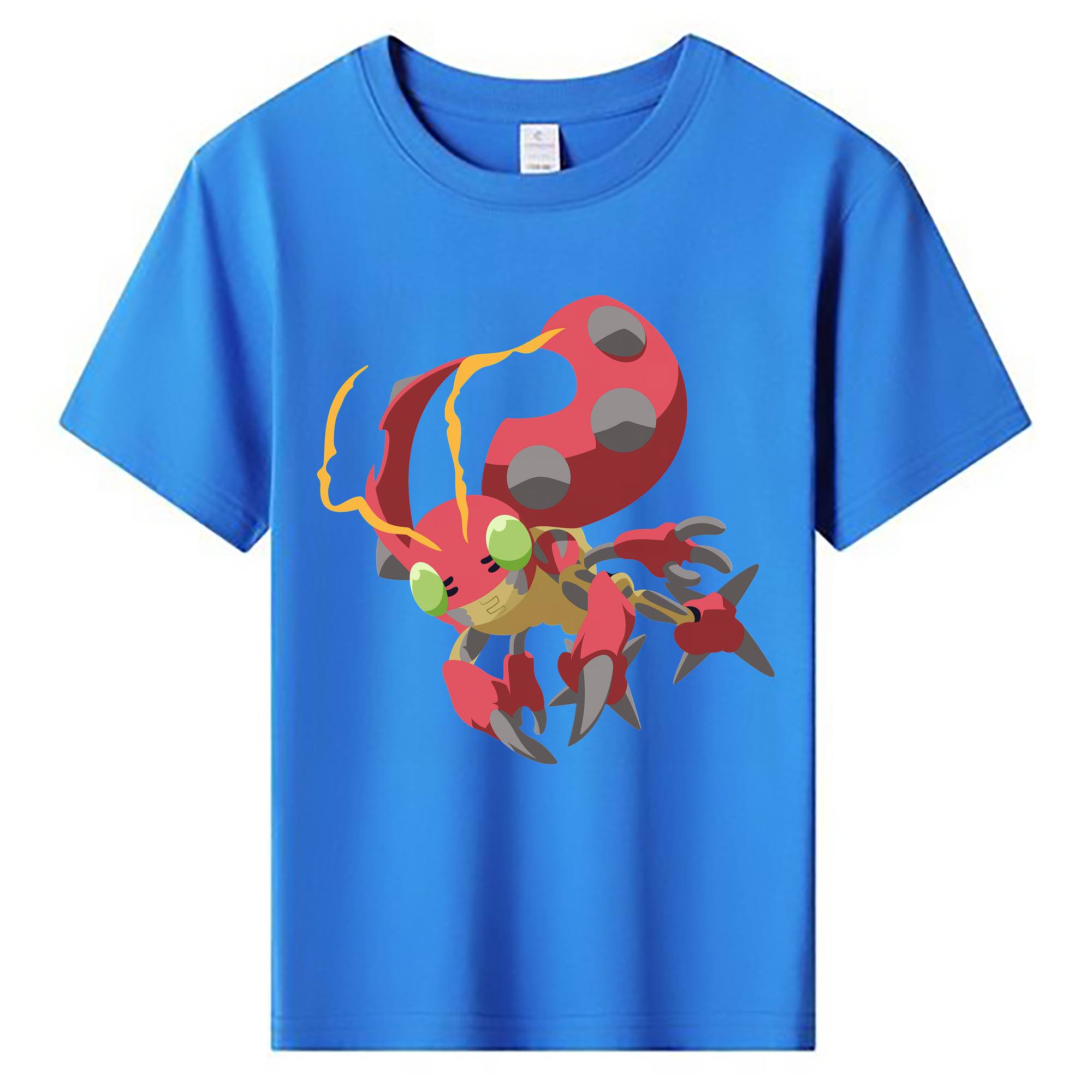 （画像用） Digimon デジタルモンスター/デジモン 綿100％キッズTシャツ（フロントプリント）